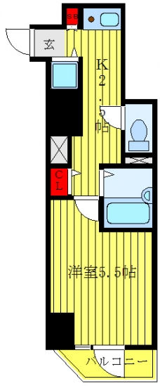 ステージファースト目白の間取り図