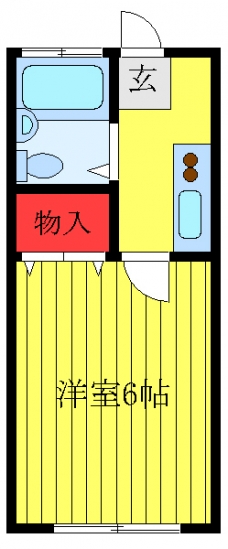 ドムス板橋本町の間取り図