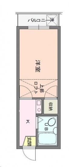 リエス西青木１の間取り図