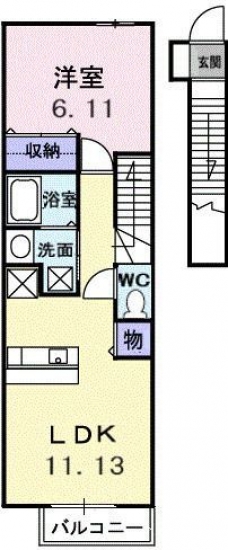 ステラの間取り図