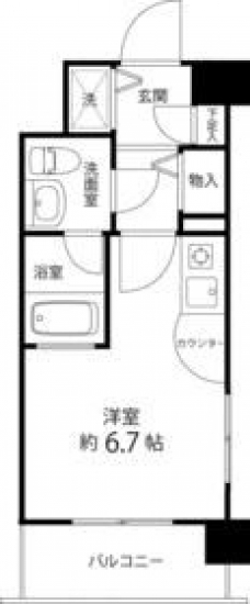 サンセール与野本町の間取り図