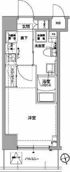 ＦＯＲＴＩＳ♯００４の間取り図