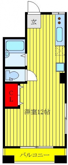 伊田ビルの間取り図