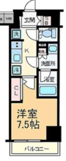 メインステージTOKYO・NORTH　HY’ｓの間取り図