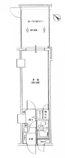 シティハイツ中板橋の間取り図