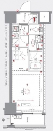 AZEST高島平　の間取り図