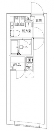 CITY WALK王子の間取り図