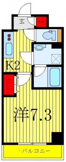 ライトテラス赤羽の間取り図