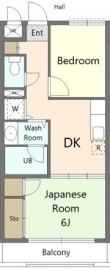 レソール千川北の間取り図