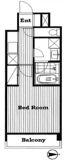 ラポール上板橋の間取り図