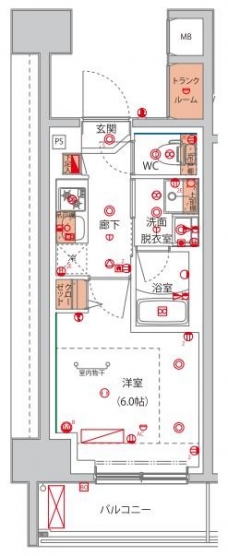 （仮称）高島平THE GARDENレジデンスの間取り図