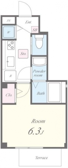 コンフォート・サイトの間取り図