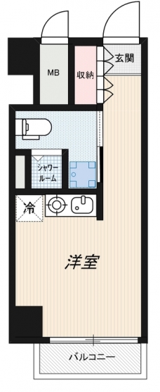 インプルーブ西巣鴨の間取り図