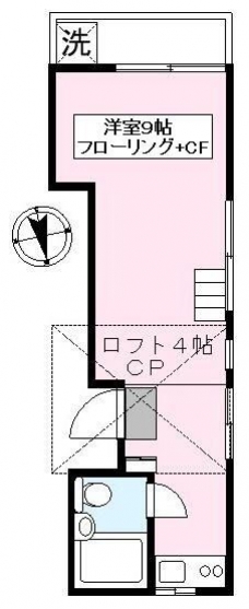 サンハイツの間取り図