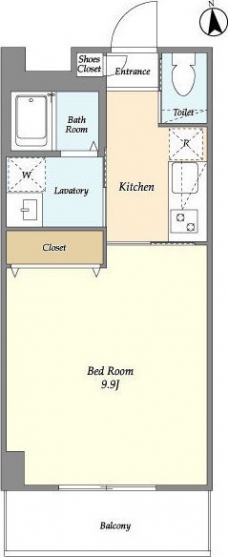 Ｔ’ｓｇａｒｄｅｎ西台の間取り図