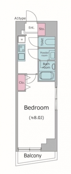 カージェ文京千石の間取り図