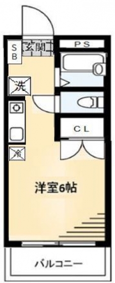 ベルフォーレ浦和の間取り図