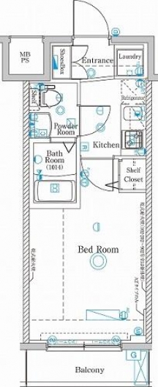 ラフィスタ川口の間取り図