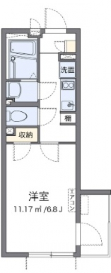 クレイノプレアデスの間取り図