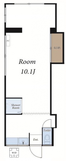 三州コーポの間取り図