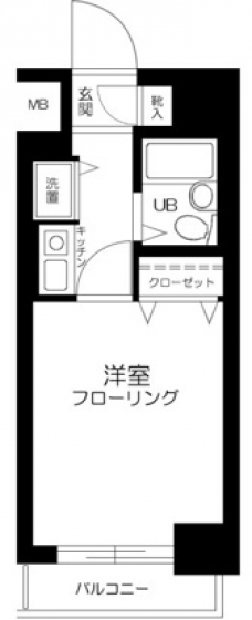 アドリーム千駄木の間取り図