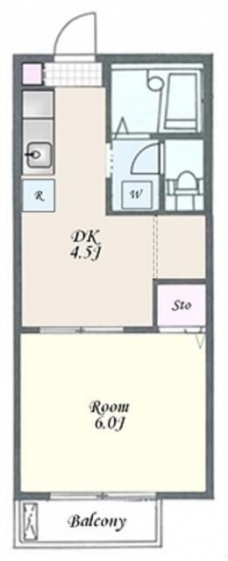 エスペラント浦和の間取り図
