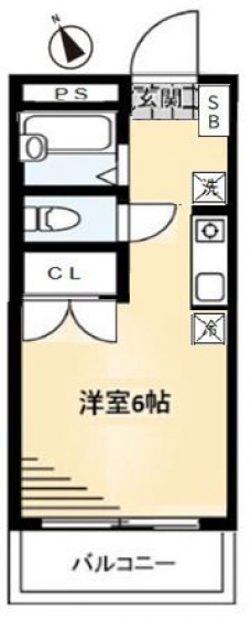 ベルフォーレ浦和の間取り図