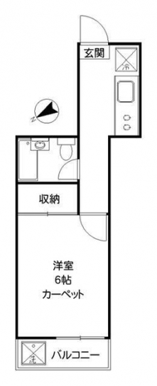 ユーポート羽沢の間取り図