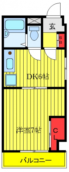 サンドエルの間取り図