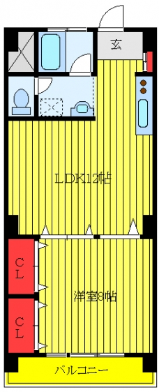 ステラ　コート　大山の間取り図