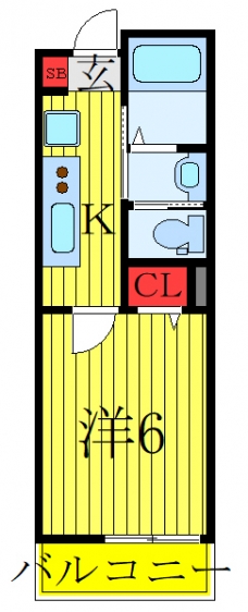 Raffine芝中田の間取り図