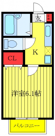 ＤＡＮＳＥＵＲ三佐香の間取り図