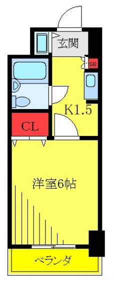 ブランシェ十条の間取り図
