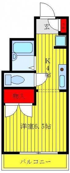 ベルトゥリーハイツの間取り図