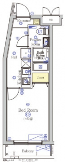 ＳＨＯＫＥＮ　Ｒｅｓｉｄｅｎｃｅ　西川口の間取り図