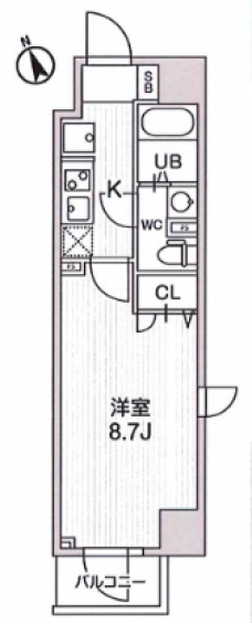 Ｎ－ｓｔａｇｅ練馬北町の間取り図