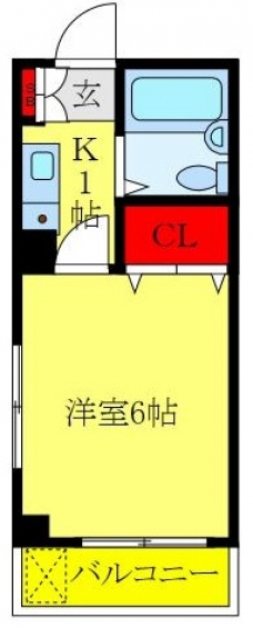 メゾンツカモトの間取り図