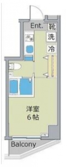 クレヴィスタ池袋本町の間取り図