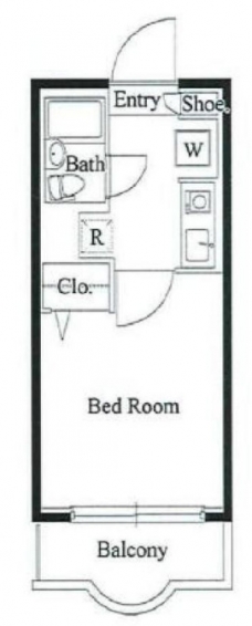 ジョイフル千早の間取り図