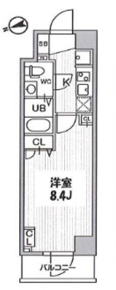 Ｎ－ｓｔａｇｅ練馬北町の間取り図