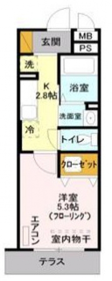 スプルースヴィラの間取り図