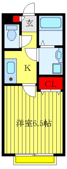 コートヤードの間取り図