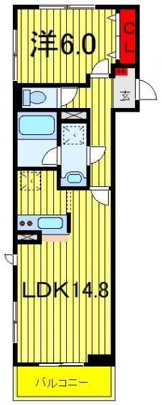VIVACEの間取り図