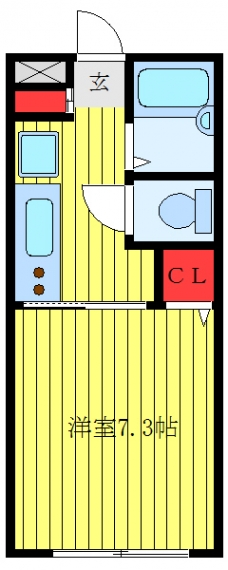 ＦＩＯＲＩＮＡの間取り図