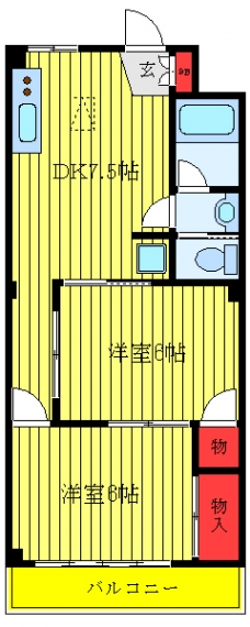 ヨダヤビルの間取り図