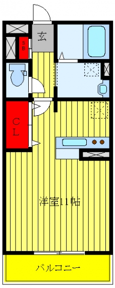 コンフォールの間取り図