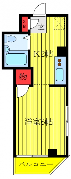 フジビルの間取り図