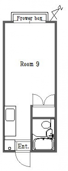 エステート西台の間取り図