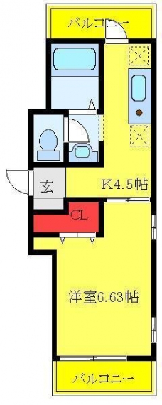 フェリス・ガーデンの間取り図