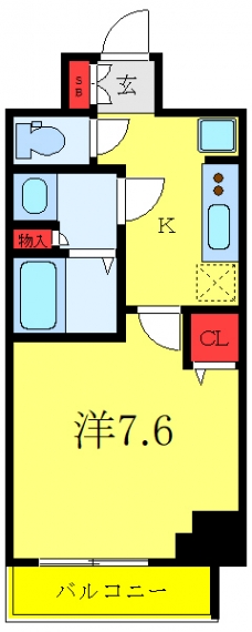 KNOTS大山の間取り図